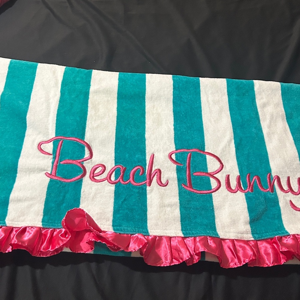 EUC. XL Beach Bunny Towel